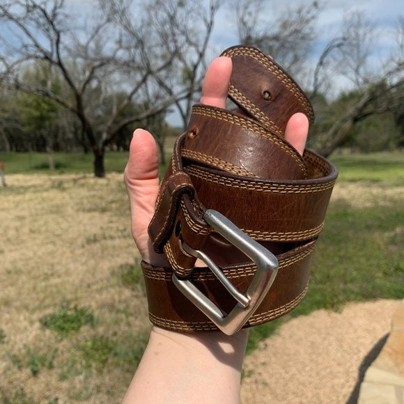 Other - Men's Leather Belt, Handcrafted in Old Sonora Mexico, 42 inches